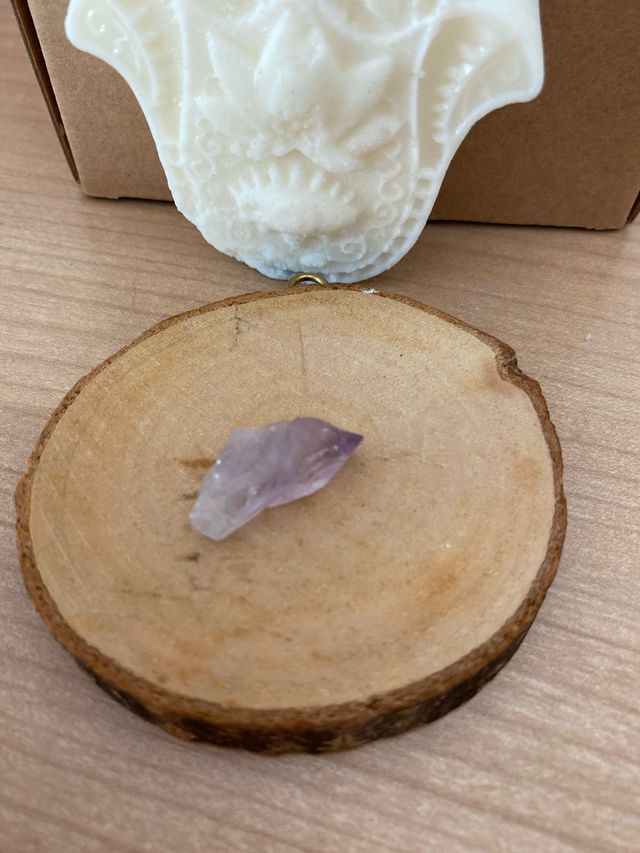 MINERAL AMATISTA PULIDA