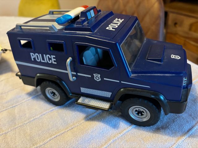 Playmobil Coche Policía con Lancha