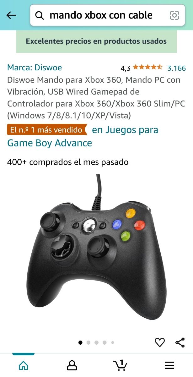 Mando PC y XBox