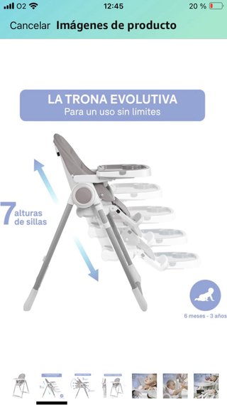 Trona bebe evolutiva
