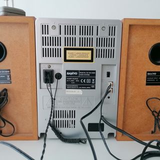 Equipo de música Sanyo