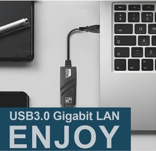 Adaptador de red Lan RJ45 a usb C