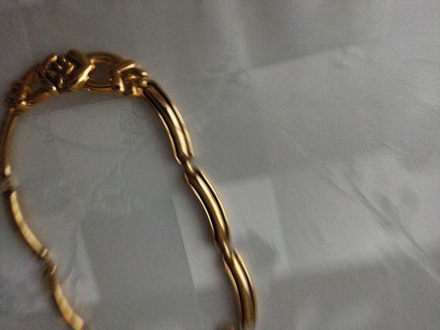 Colgante de fantasía dorado