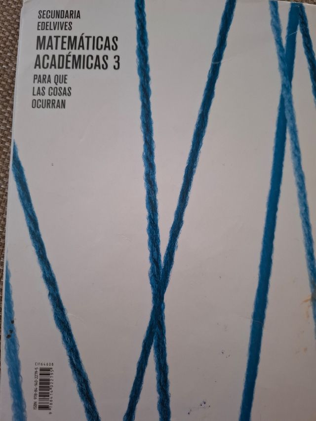 Matemáticas 3 eso