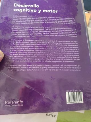Desarrollo cognitivo y motor. Paraninfo