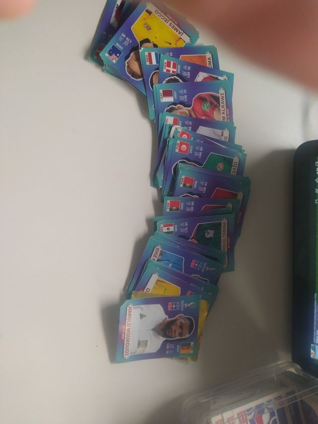 Cromos de pegar de el Mundial 2022