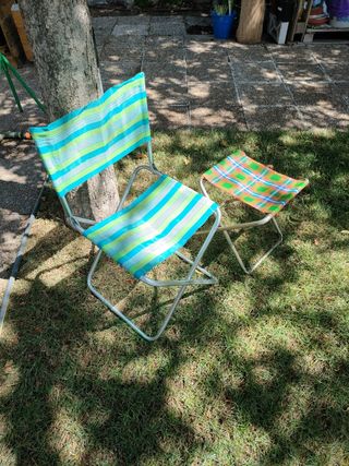 Sillas plegables vintage 
