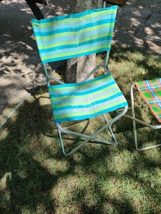 Sillas plegables vintage 
