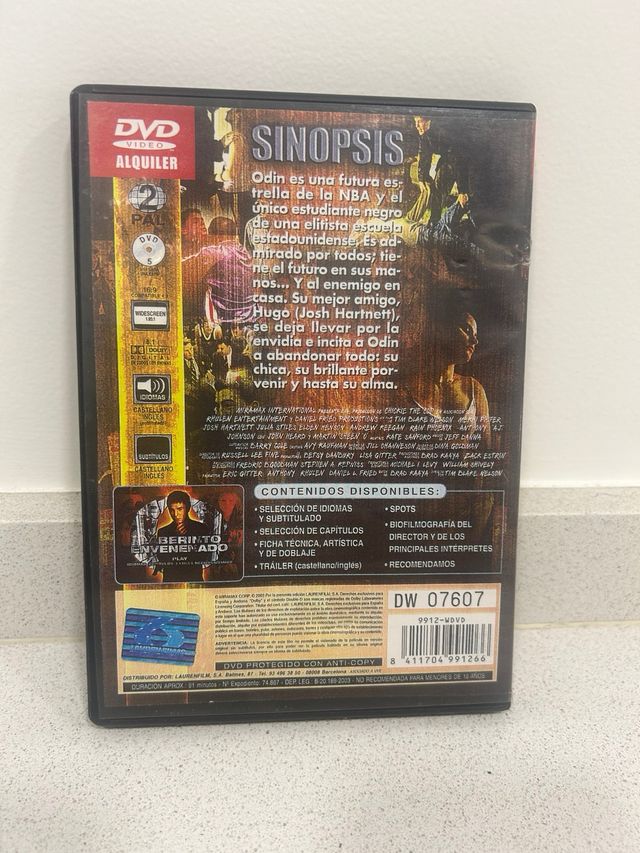 DVD Laberinto envenenado