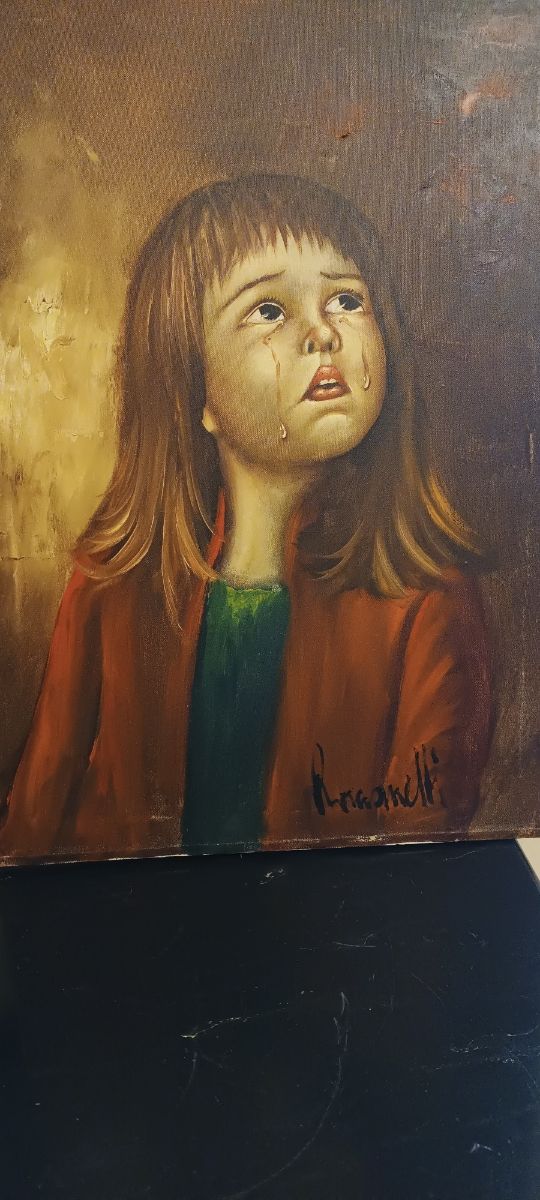 Dipinto olio su tela, Romanelli