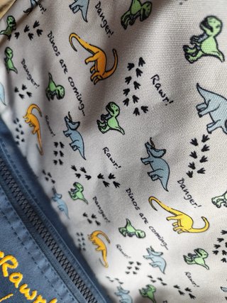 Mochila Blog play me dino