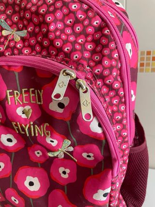 Mochila escolar con carrito