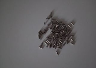 100 Remaches pesca acero inoxidable