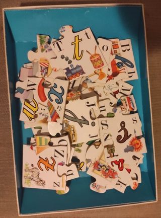 Impariamo L'alfabeto Puzzle in Legno