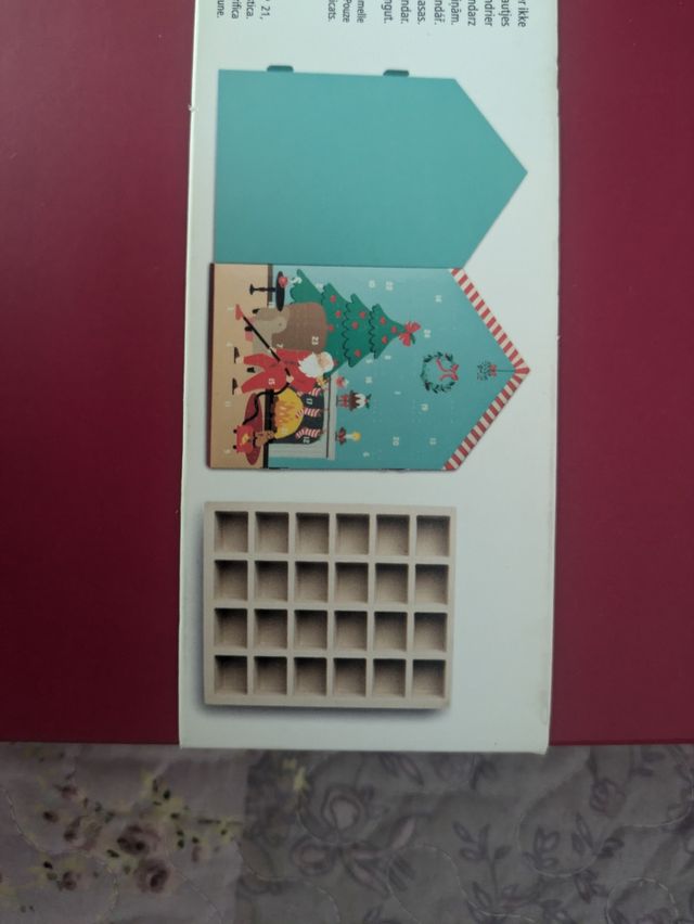 Caja calendario de adviento
