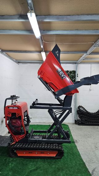 Mini dumper 500Kg autocarga con descarga en altura