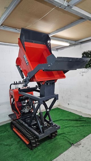 Mini dumper 500Kg autocarga con descarga en altura