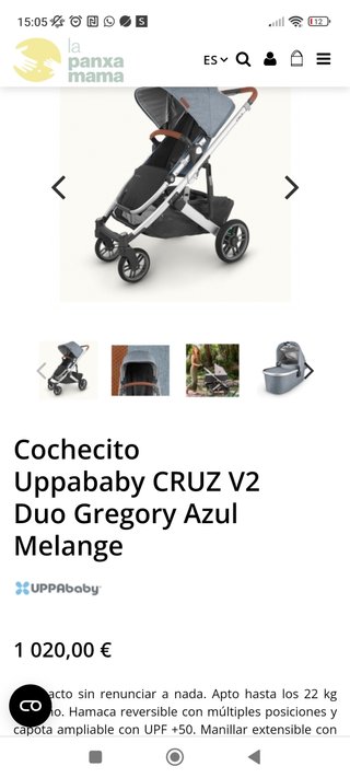 Carro bebé