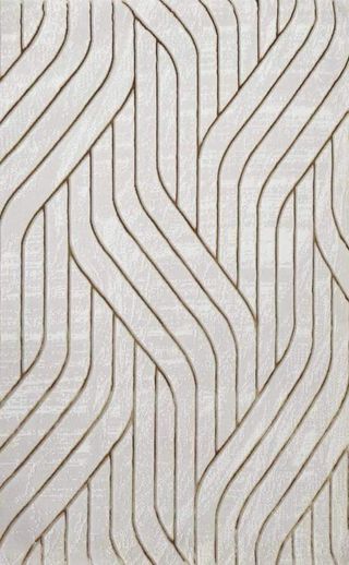 Carpete de base rígida,  tons de dourado