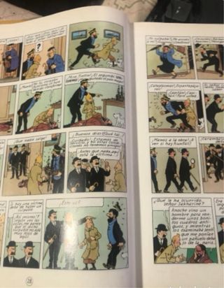 Tintín ejemplar Raro