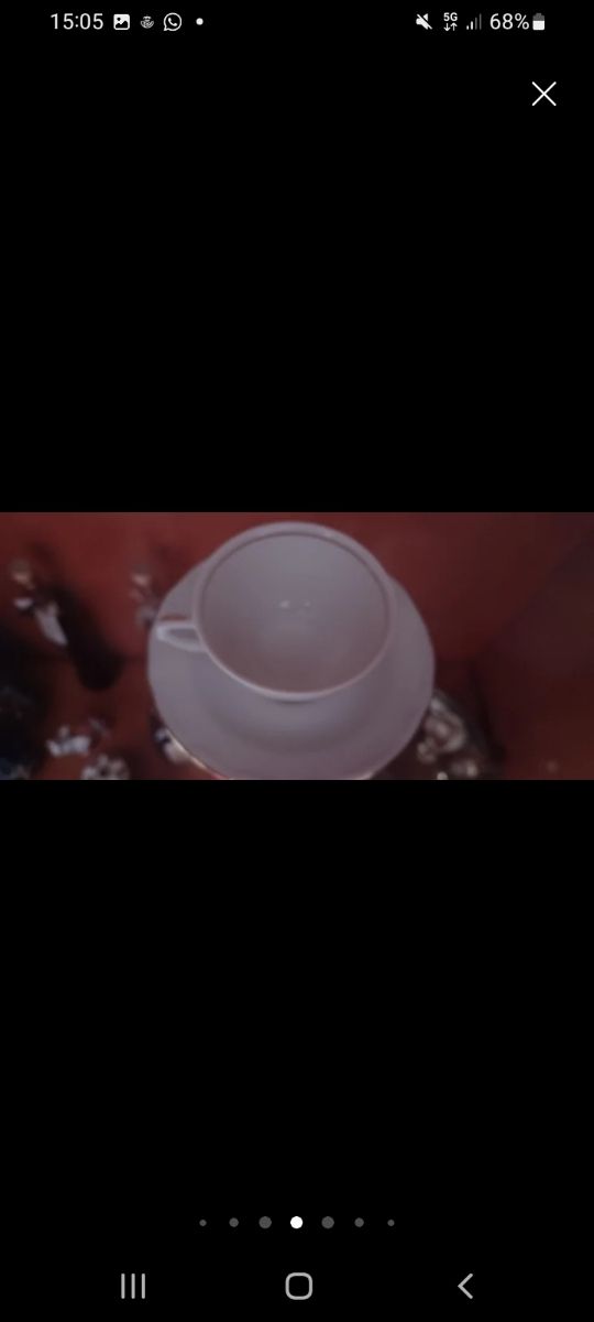 Juego de café de porcelana alemana