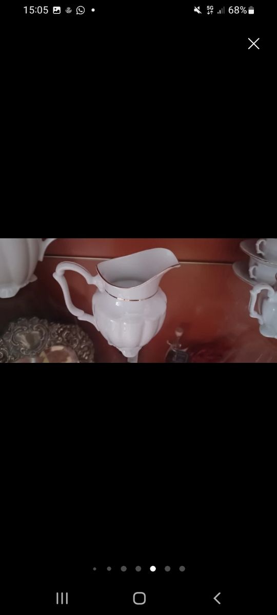 Juego de café de porcelana alemana