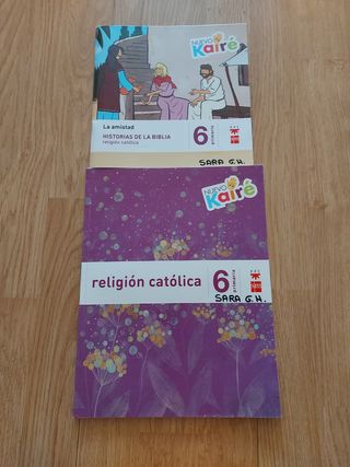 Libros religión 6° primaria