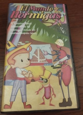 Película "El mundo de las hormigas" VHS
