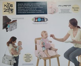 Trona y bolso portátil jane sin abrir.