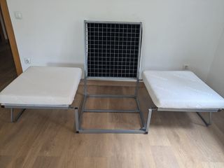 Cheslong cama plegable de El Corte Inglés