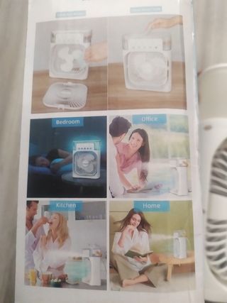 OFERTA Ventilador humidificador camper escritorio