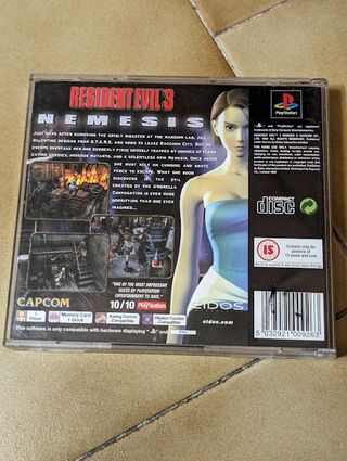 Resident Evil 3 Nemesis PS1