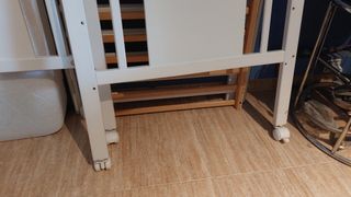 Cuna madera blanca
