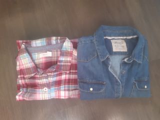 Lote camisas niña manga larga