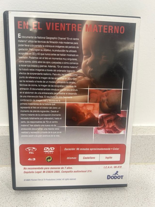 DVD doscumental - en el vientre materno