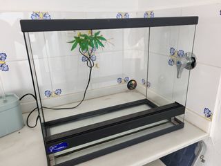 Terrario para reptiles. 50x45x30