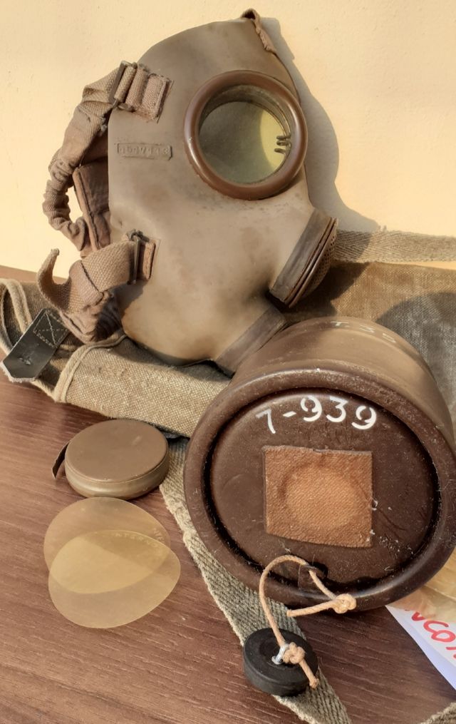 MILITARIA WW2 ANTIGAS 