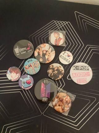 Chapas de kpop.