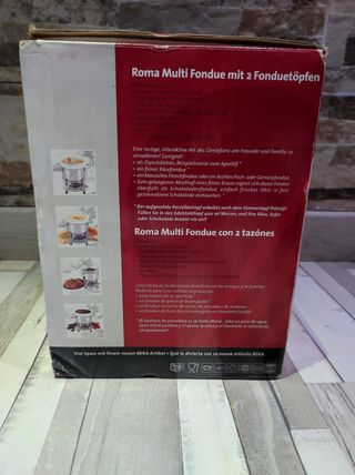 Roma Multi Fondue con 2 tazones