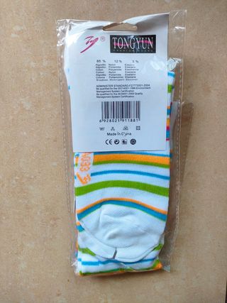 Medias mujer de colores