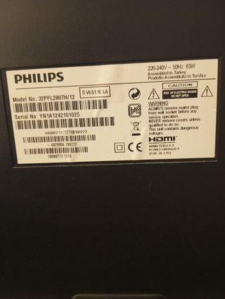 TV PHILIPS 32"+DVD LG+Soporte pared TV