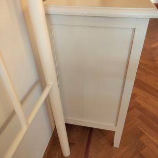 Cabeceros y banco de forja