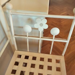 Cabeceros y banco de forja