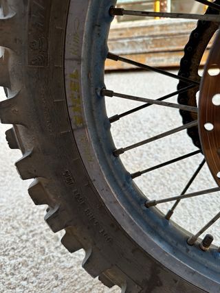 Moto enduro TM racing