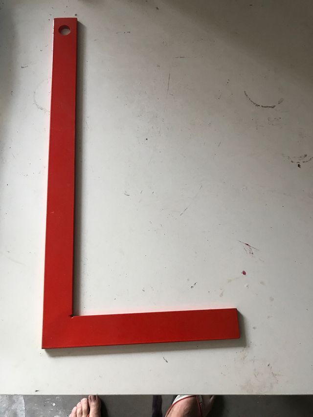 Escuadra acesa 3085 40x20