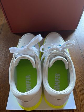 botines camper runner four blancas talla 42