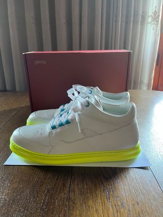 botines camper runner four blancas talla 42