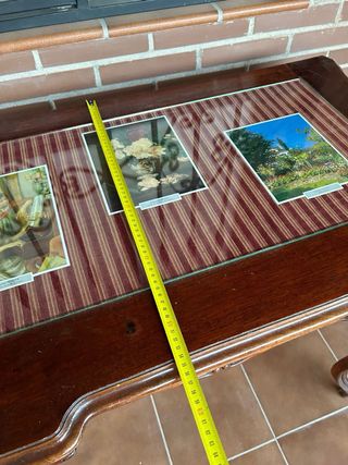 Mesa escritorio isabelina antigua