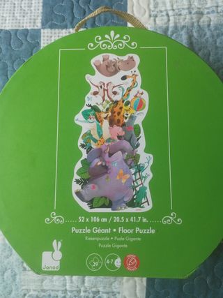Puzzle gigante infantil