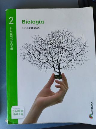 Libro biología 2 bachillerato